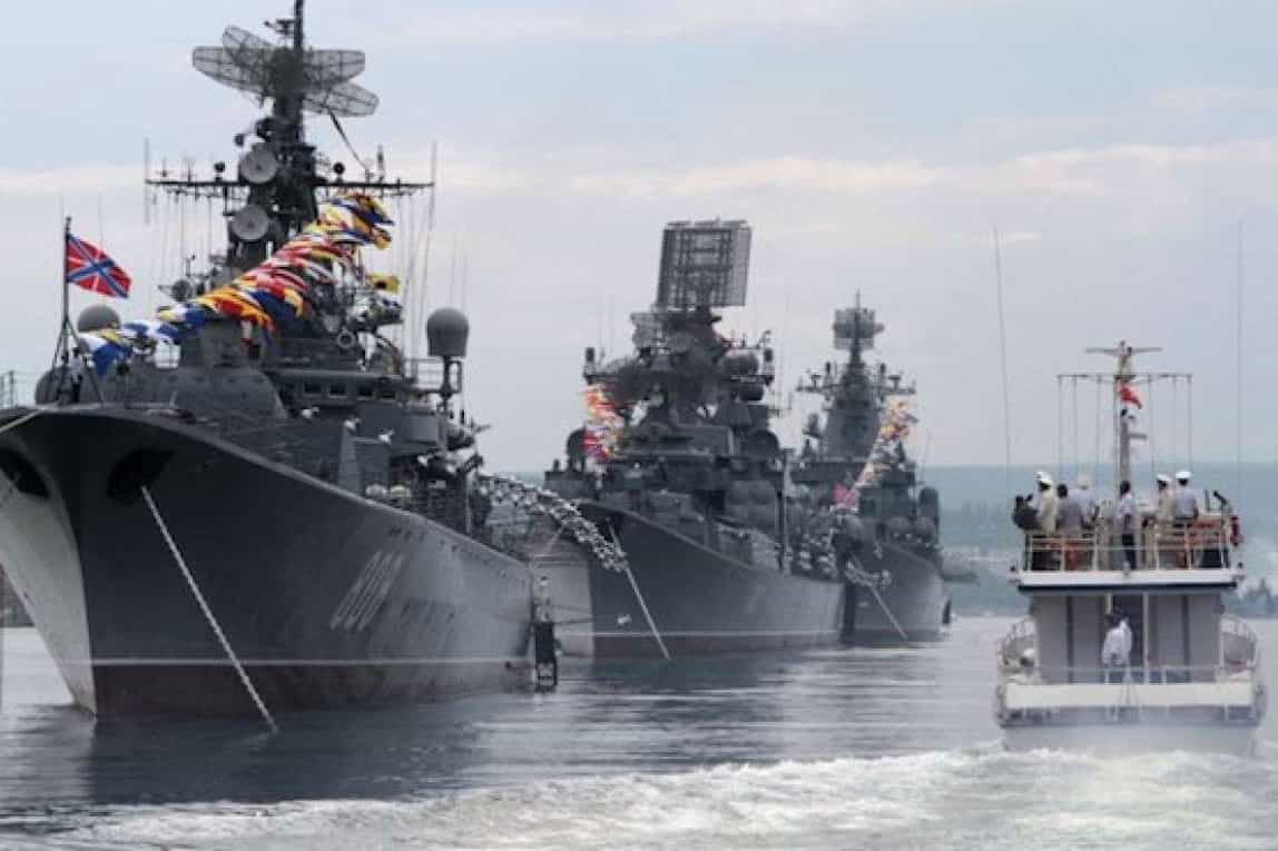 Rusiya hərbi gəmilərinin sayını artırıb