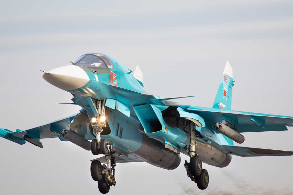 Rusiya Su-34 qəzaya uğrayıb