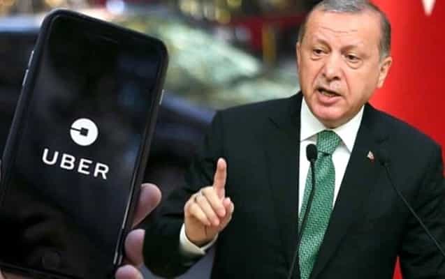 Uber Türkiyədə qadağan edildi