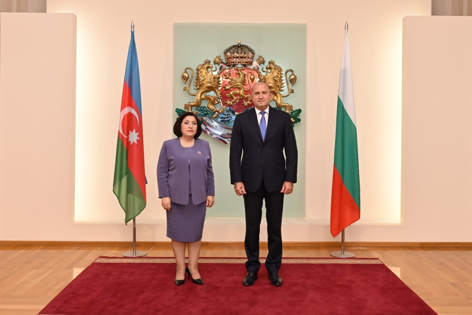 Bolqarıstan prezidenti Sahibə Qafarovanı qəbul edib