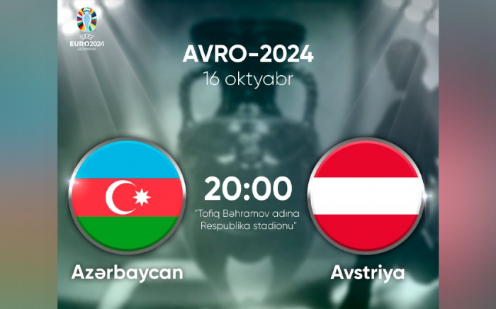 Azərbaycan Avstriya oyunu başlayıb