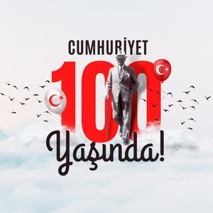 Qardaş ölkə Türkiyə Cümhuriyyəti 100 yaşını qeyd edir