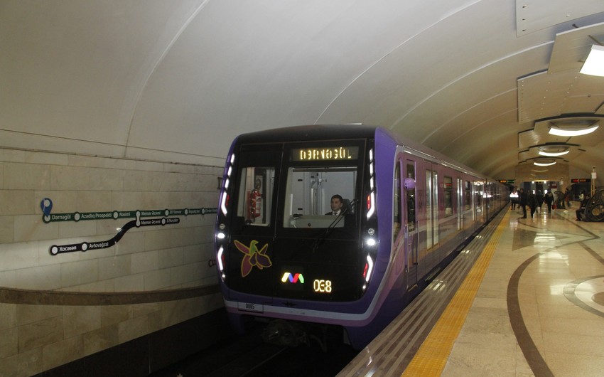 Bakı metropoliteni bayram günlərində gücləndirilmiş iş rejimində işləyəcək